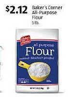 Aldi Baker's corner all-purpose flour offer