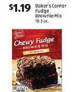 Aldi Baker's corner fudge brownie mix offer