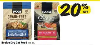 Harveys Supermarkets Evolve dry cat food offer