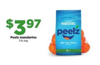 Hy-Vee Peelz mandarins offer