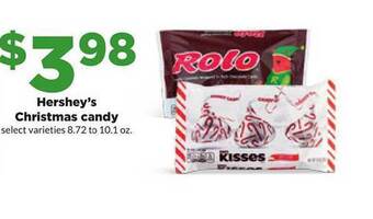 Hy-Vee Hershey's christmas candy offer