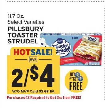 Food Lion Pillsbury toaster strudel offer