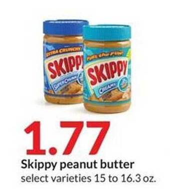 Hy-Vee Skippy peanut butter offer