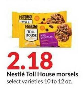 Hy-Vee Nestlé toll house morsels offer