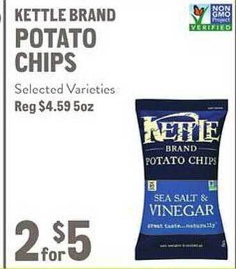 New Seasons Market Kettle brand potato chips offer
