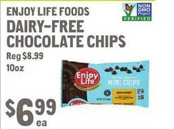New Seasons Market Enjoy life foods dairy-free chocolate chips offer