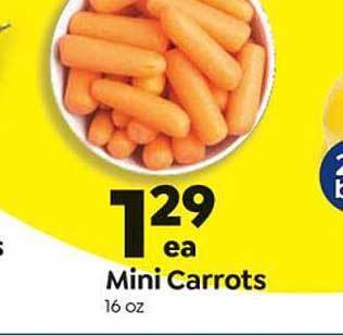 Save a Lot Mini carrots offer