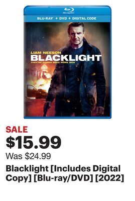 Best Buy Blacklight [includes digital copy] [blu-ray/dvd] [2022] offer