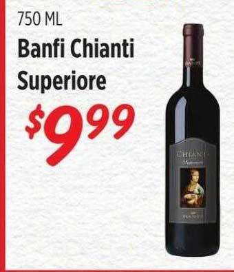 Rouses Banfi chianti superiore offer