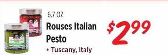 Rouses Rouses italian pesto offer