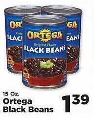 IGA Ortega black beans offer