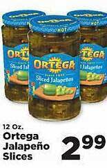 IGA Ortega jalapeño slices offer