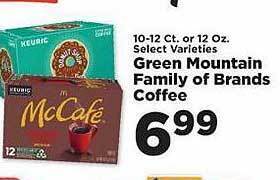 IGA Green mountain family of brands coffee offer