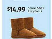 Aldi Serra ladies' cozy boots offer