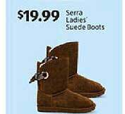 Aldi Serra ladies' suede boots offer