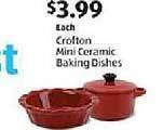 Aldi Crofton mini ceramic baking dishes offer