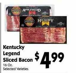 Food Giant Kentucky legend sliced bacon offer