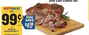 Food Lion Whole boston butt offer