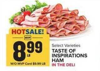 Food Lion Taste of inspirations ham offer
