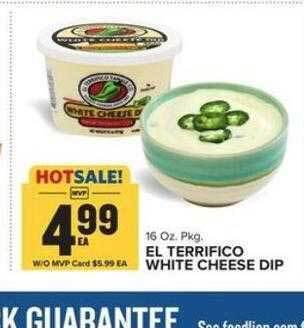Food Lion El terrifico white cheese dip offer