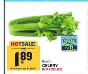 Food Lion Bunch celery offer