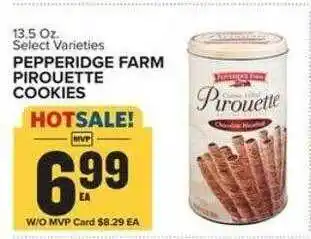 Food Lion Pepperidge farm pirouette cookies offer
