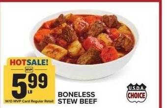 Food Lion Boneless stew beef offer