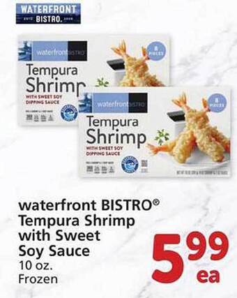 Safeway Waterfront bistro tempura shrimp with sweet soy sauce offer