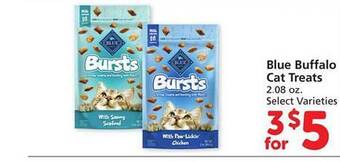 Safeway Blue buffalo cat treats offer