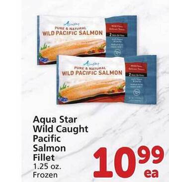 Safeway Aqua star wild caught pacific salmon fillet offer