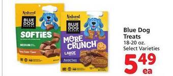 Safeway Blue dog treats offer