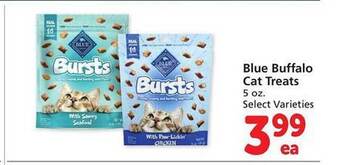 Safeway Blue buffalo cat treats offer