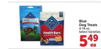 Safeway Blue dog treats offer