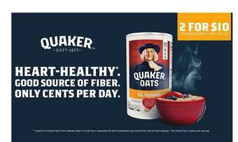 Safeway Quaker oats offer