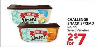 Safeway Challenge snack spread offer