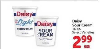 Safeway Daisy sour cream offer