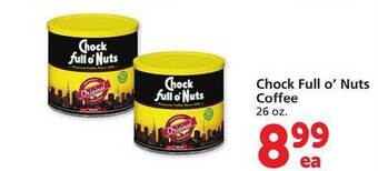 Safeway Chock full o' nuts coffee offer