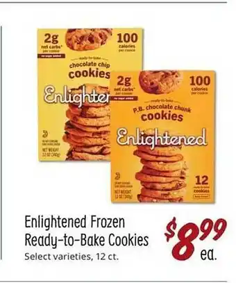 Sprouts Farmers Market Enlightened frozen ready-to-bake cookies offer