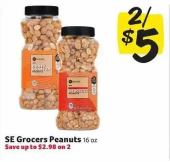 Winn Dixie Se grocers peanuts offer