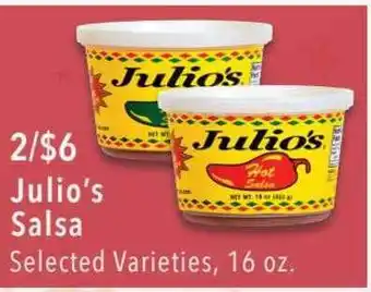 Julio's salsa