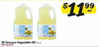 Winn Dixie Se grocers vegetable oil offer