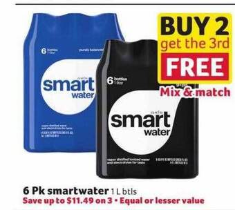 Winn Dixie Smartwater offer