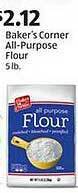 Aldi Baker's corner all-purpose flour offer