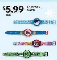 Aldi Children's watch offer