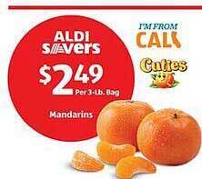 Aldi Mandarins offer
