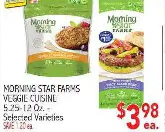 Morning star farms veggie cuisine selected varieties