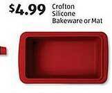 Aldi Crofton silicone bakeware or mat offer