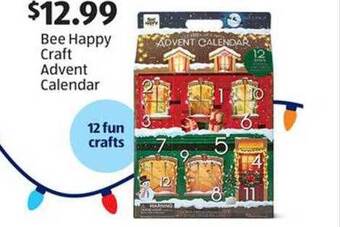 Aldi Bee happy craft advent calendar offer