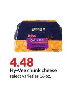 Hy-Vee Hy-vee chunk cheese offer