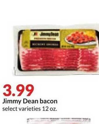 Hy-Vee Jimmy dean bacon offer